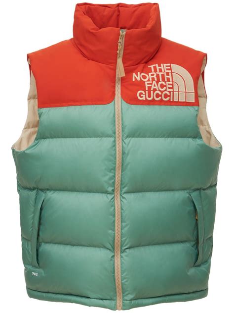 gucci north face green vest|gucci north face shoes.